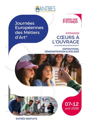 Journées Européennes des métiers d’art – Antibes 2024