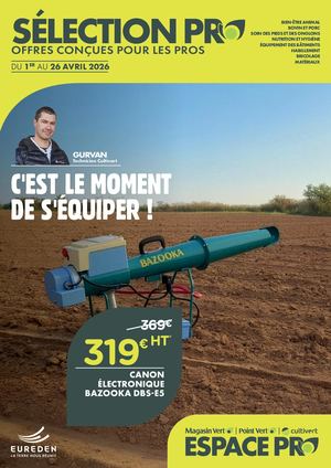 Sélection PRO Avril 2026