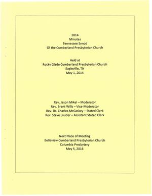Tennessee Synod 2014