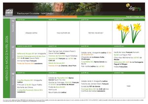 Menu avril 2026