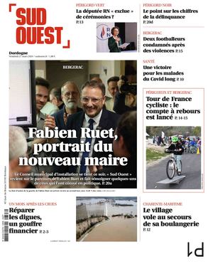 Sud Ouest Vendredi 27 Mars