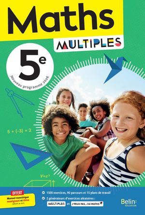 9791035846961 Maths Multiples 5e Manuel Spe Cal