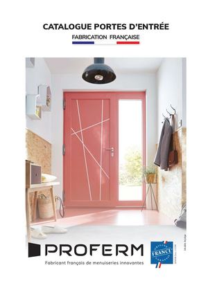 Catalogue Portes D'entree Proferm 2026