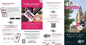 Flyer Dijon City Pass 2026
