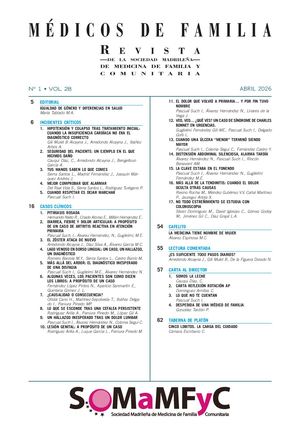 Revista Médicos de Familia Vol 28 N 1 abril 2026