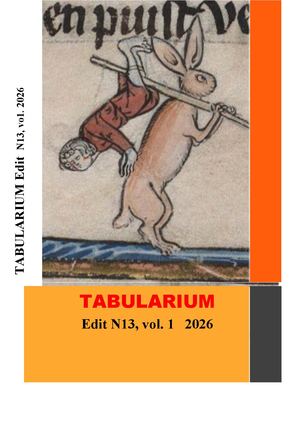 Tabularium Edit 13 Vol 1