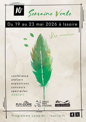10e Semaine Verte - Programme