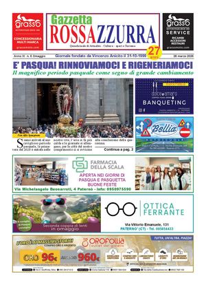 Gazzetta Rossazzurra 28 3 2026 Anno Xi N 6