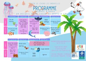 Programme Vacances Avril 2026