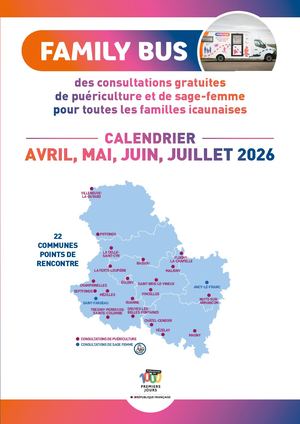 Family Bus Calendrier