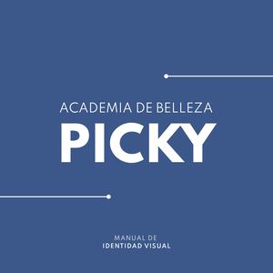 Manual De Identidad Visual Picky Academia De Belleza