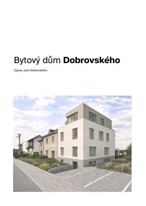 DOBR - Rekonstrukce rodinného domu Opava Dobrovského