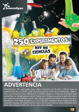 250 Experiments - Science Kit - ES