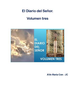 Tercer Libro Diario Del Señor 11