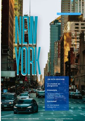 Revista de la Ciudad Norteamericana New York
