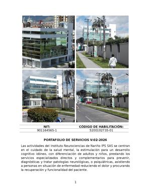 5 Portafolio De Servicios