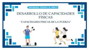 “Capacidades Físicas De La Fuerza”