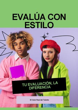 Revista Evalúa Con Estilo - Volumen III