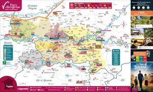 Carte Touristique du Pays de Bergerac