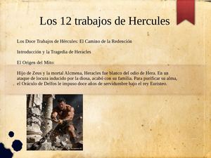Los 12 Trabajos De Hercules