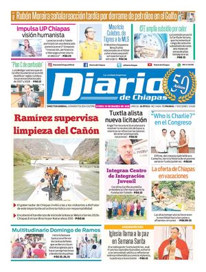 Portada, Lunes 30 De Marzo De 2026