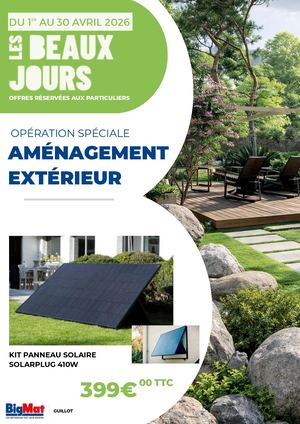BigMat GUILLOT BEAUX JOURS 2026