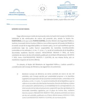 49 Regimen De Excepcion