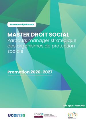 Calaméo - Plaquette Master 2 Droit social - 2025