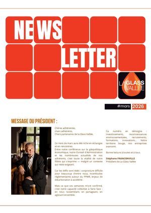 Newsletter Mars 2026 - La Glass Vallée