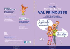 Depliant Relais Saint Georges Jaunay 148,5x210mm 4pages