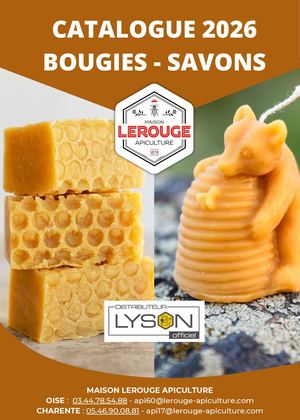 Catalogue BOUGIES et SAVONS 2026 - Maison Lerouge 2026