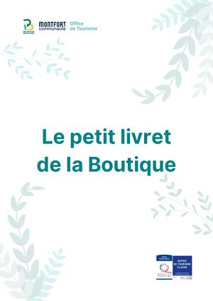 Boutique créateurs locaux - Office de Tourisme Montfort Communauté