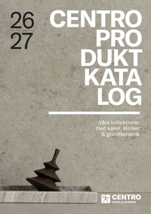 Centro Produktkatalog 2026
