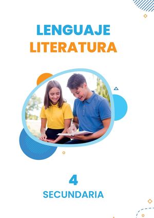 4to Sec - Lenguaje - Literatura - cv