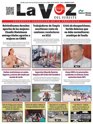 La Voz del Sureste30 03 26
