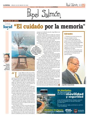 Papel Salmon Marzo 28 2026