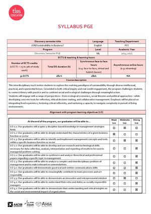 M1S2 - Sustainable Business Syllabus 2526