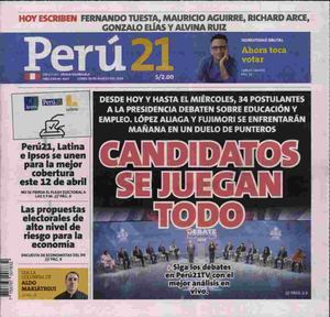 2026 03 30 Diario Peru21