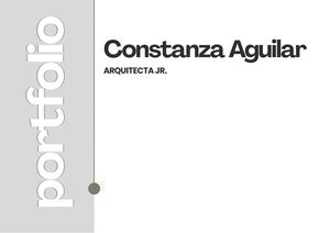 Portfolio Constanza Aguilar