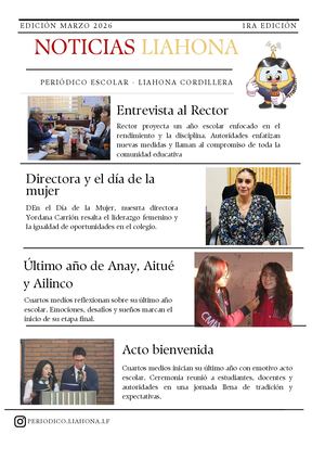 Periódico Liahona La Florida