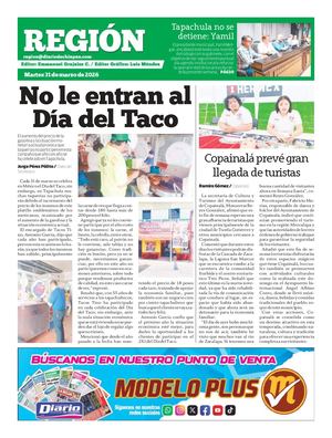 Region Martes 31 De Marzo 2026