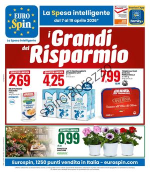 Volantino Eurospin Dal 07 Al 19 Aprile 2026