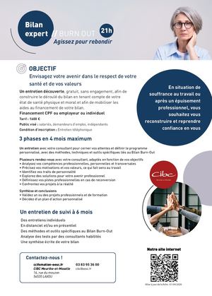BILAN EX - BURN OUT
