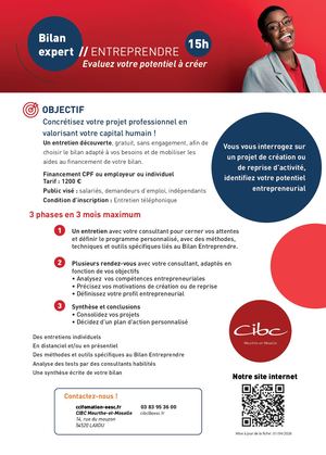 BILAN EX- ENTREPRENDRE