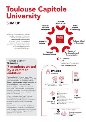UT Capitole Sum Up - 2026