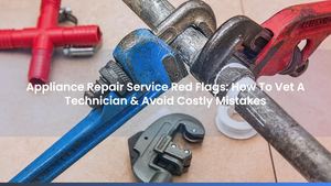 Appliance Repair Service Red Flags: How To Vet A Technician & Avoid Costly Mistakes