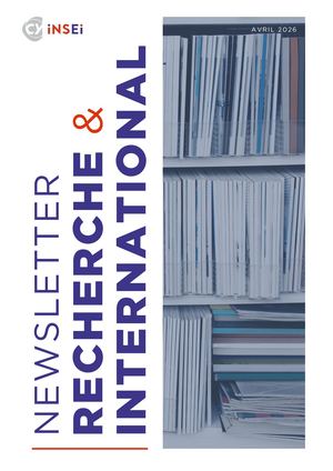 Newsletter Recherche & International - INSEI Avril 2026