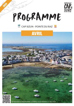 Programme d'avril en Cap Sizun