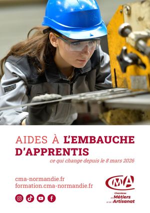 Aides à l'embauche d'apprentis - Ce qui change depuis le 8 mars 2026