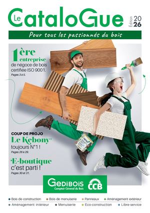 CATALOGUE PARTICULIERS GEDIBOIS CCB 2026
